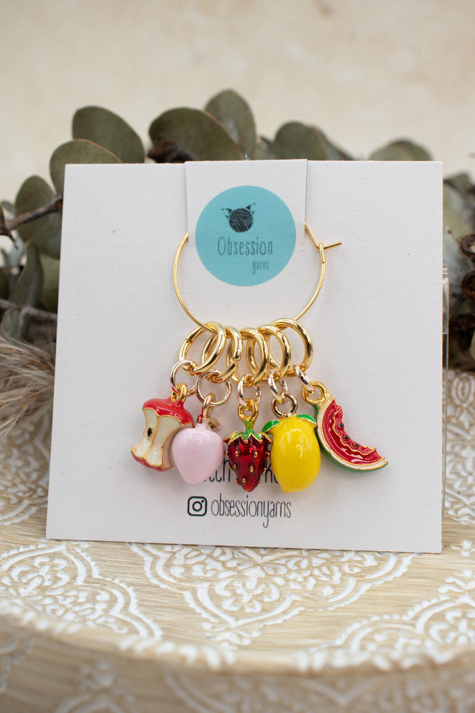 Fruity Fun Stitch Marker Set