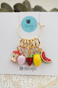 Fruity Fun Stitch Marker Set