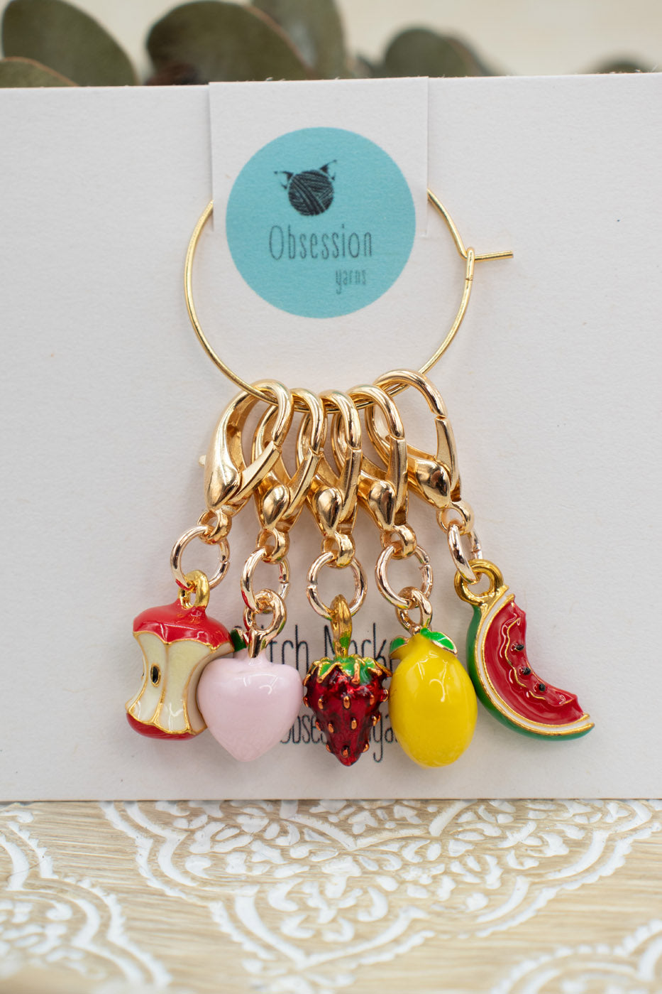 Fruity Fun Stitch Marker Set