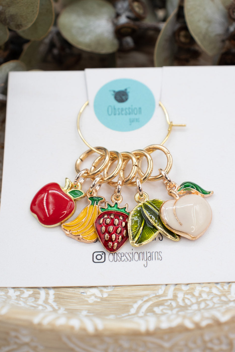 Fruit Salad Stitch Marker Set