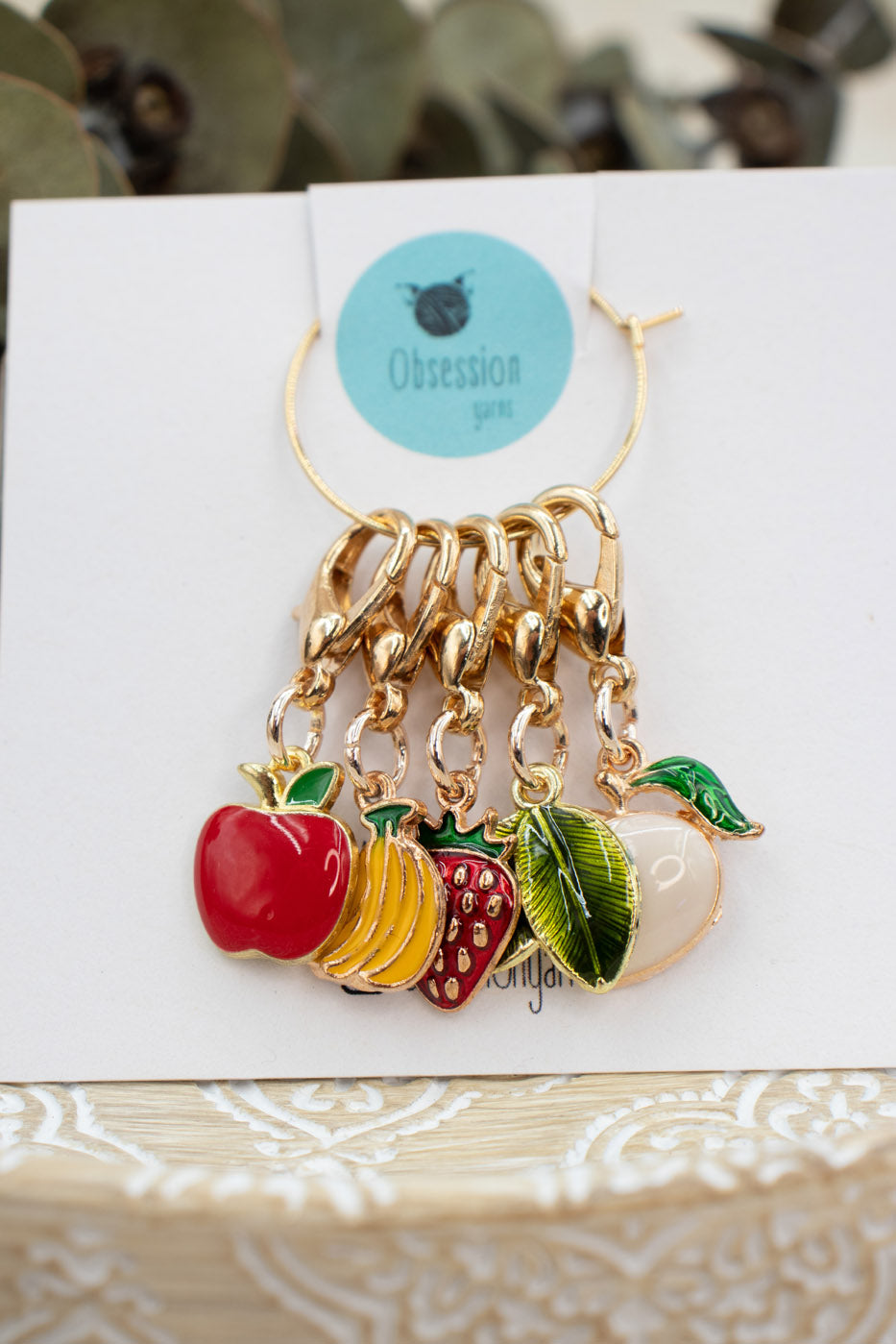 Fruit Salad Stitch Marker Set