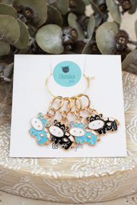 Lil' Moos Stitch Marker Set