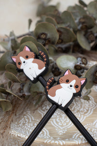 Calico Moggy Needle Stopper Set