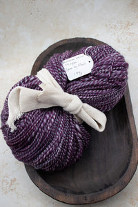 Handspun -  Purple/Rainbow Fluorite Merino/Nylon