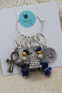 Ancient Egypt Stitch Marker Set