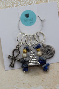 Ancient Egypt Stitch Marker Set