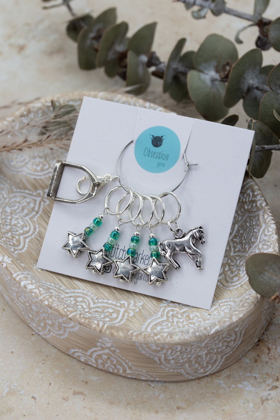 Horse Life Stitch Marker Set