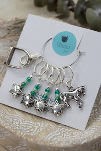 Horse Life Stitch Marker Set