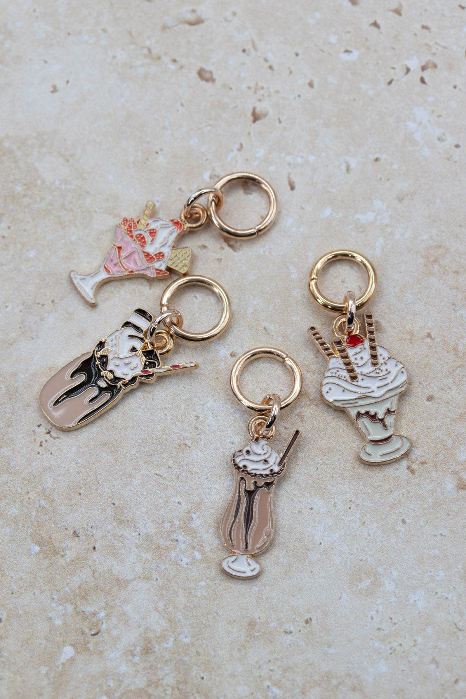 Sunday Sundaes Stitch Marker Set