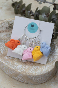 Lil' Bunnies Stitch Marker Set