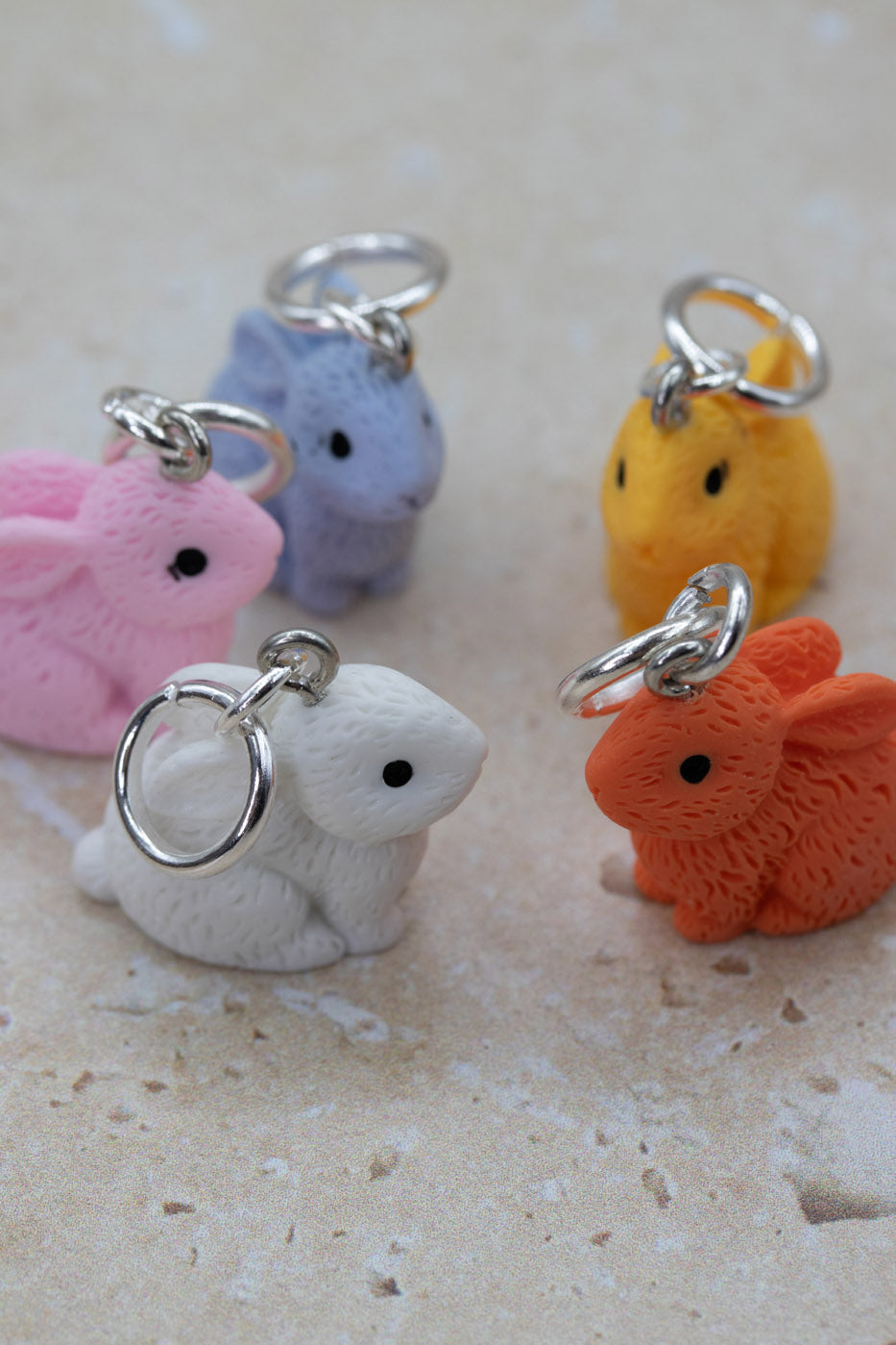 Lil' Bunnies Stitch Marker Set