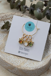 Galactic Meows Stitch Marker Set