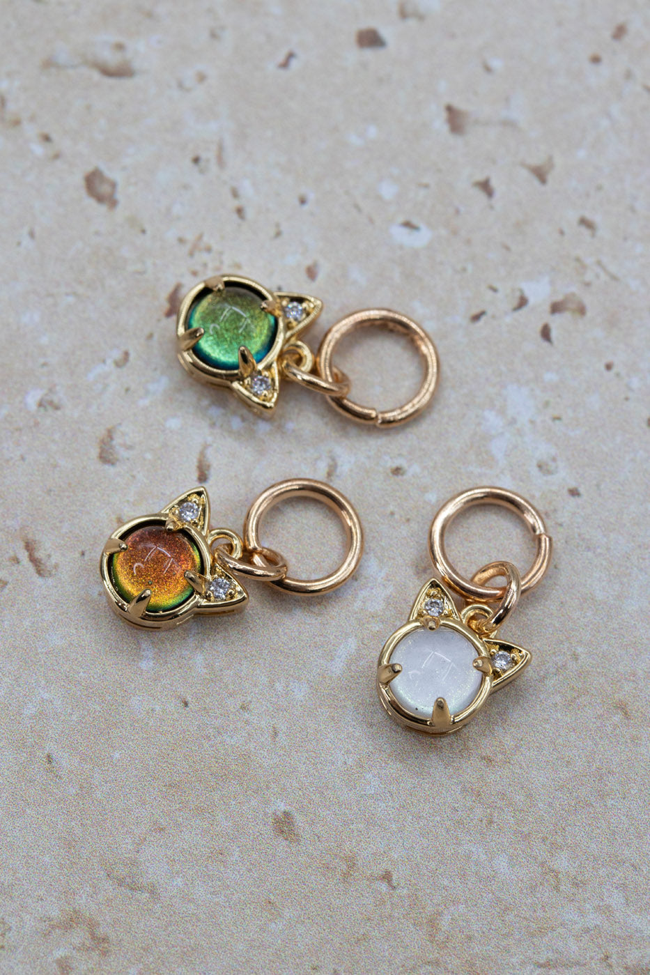 Galactic Meows Stitch Marker Set