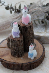 Alpaca Friends Zipper Pull