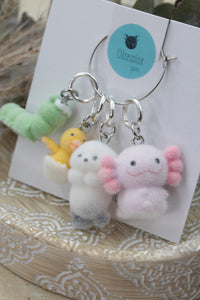 Fluffy Friends Stitch Marker Set