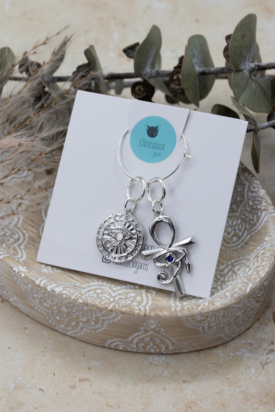 Protection and Life Stitch Marker Set - Stirling