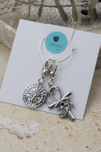 Protection and Life Stitch Marker Set - Stirling