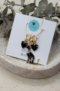 Bastet Love Stitch Marker Set
