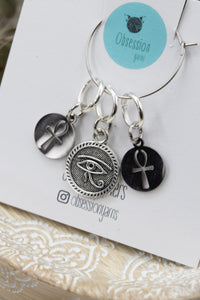 Protection and Life Stitch Marker Set
