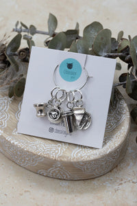 Morning Tea Stitch Marker Set
