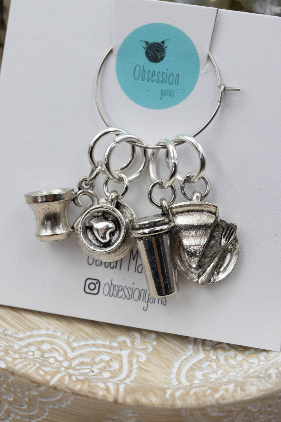 Morning Tea Stitch Marker Set