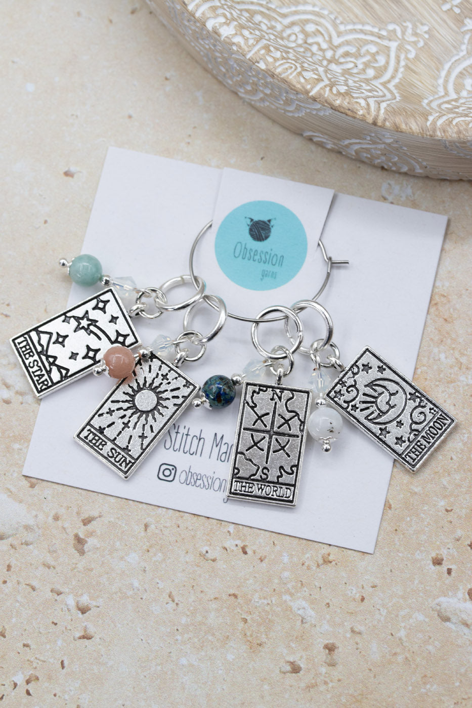 Tarot Stitch Marker Set