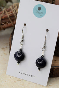 Goldstone Gemstone Earrings