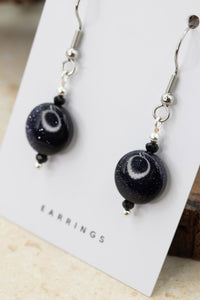Goldstone Gemstone Earrings