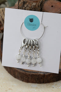 High Quality Moonstone Stitch Markers