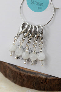 High Quality Moonstone Stitch Markers