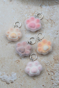 Fluffy Paws Stitch Marker Set