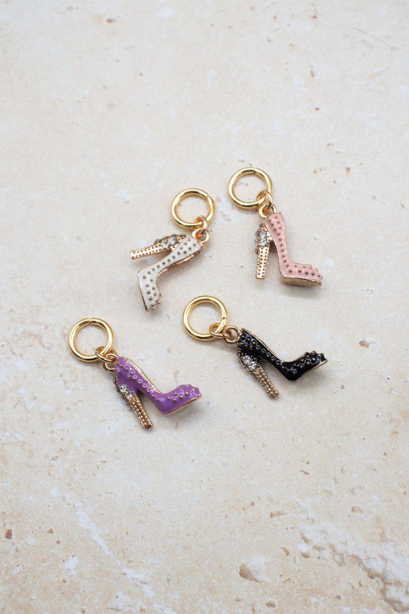 Sparkly Stilettos Stitch Marker Set – Obsession Yarns