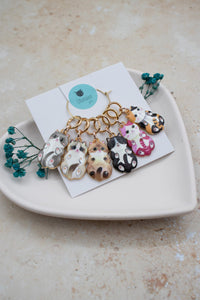 Cutest Cat Stitch Marker Set Ever